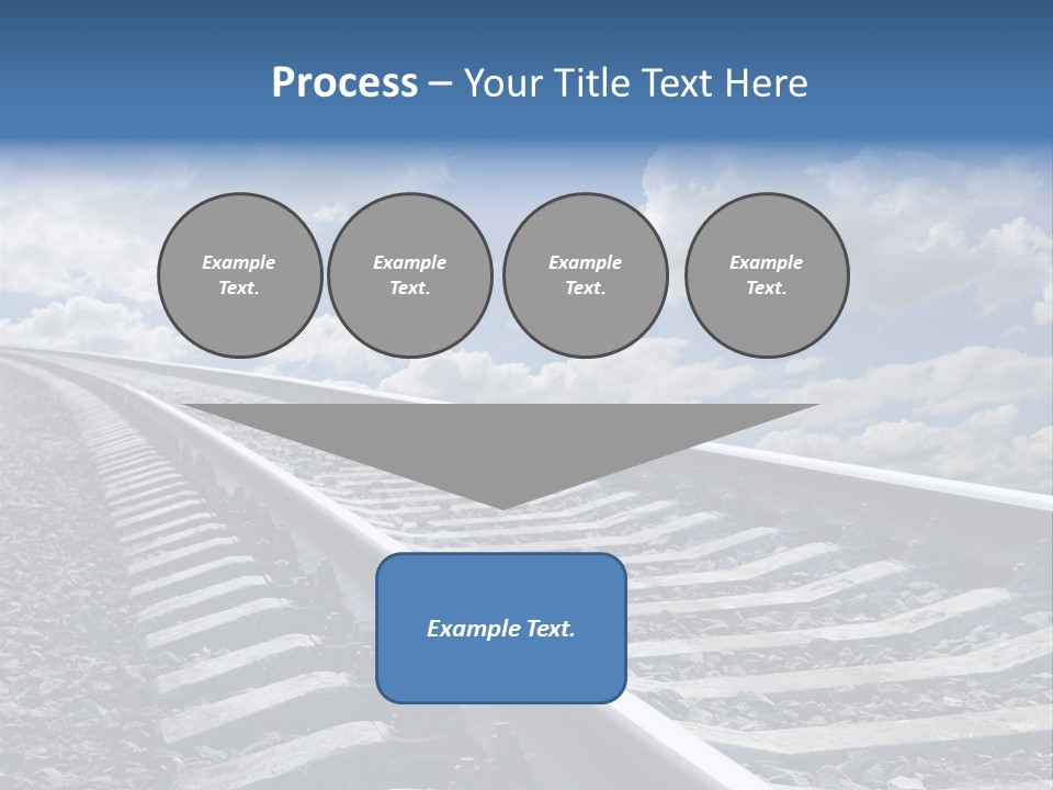 Logistic Direction View PowerPoint Template
