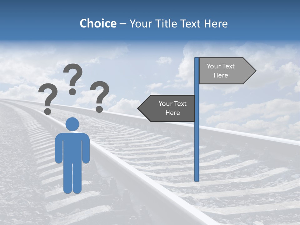 Logistic Direction View PowerPoint Template