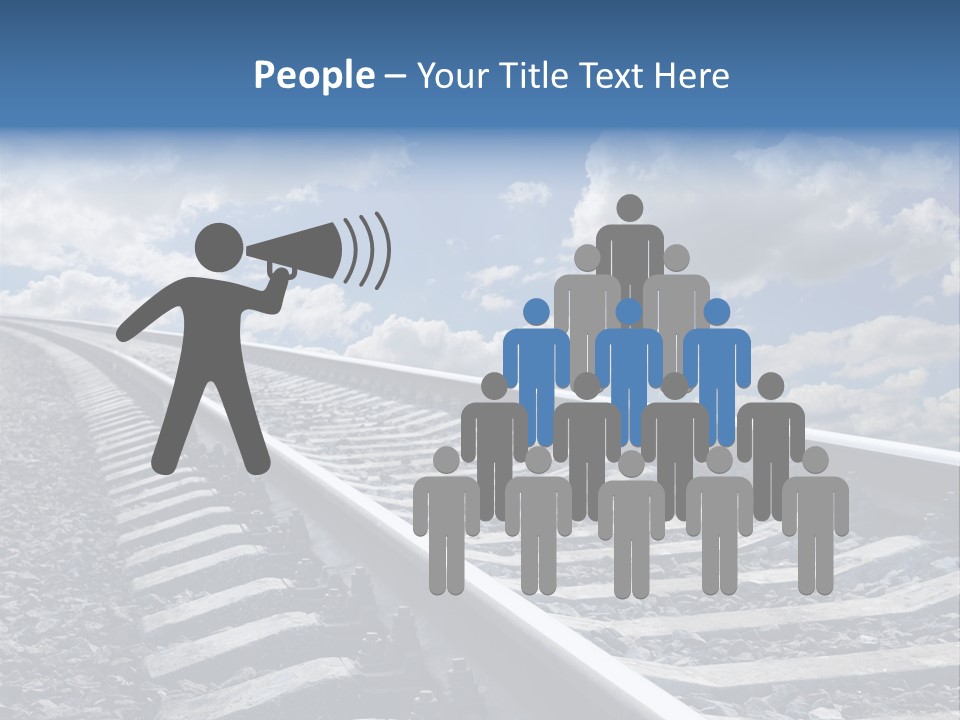 Logistic Direction View PowerPoint Template