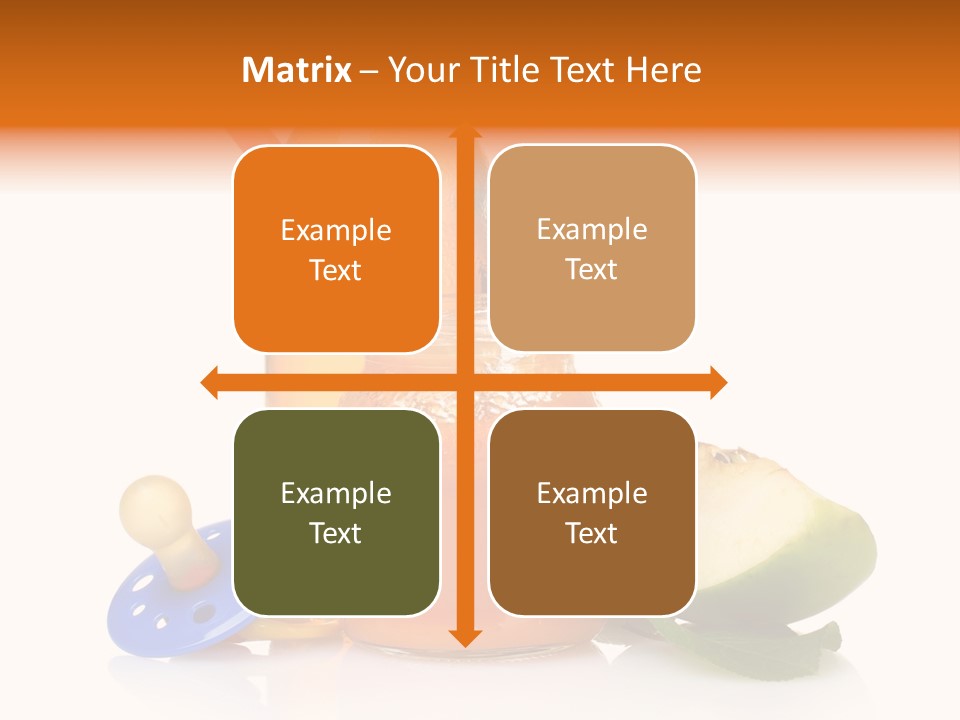 Varieties Container Dinner PowerPoint Template