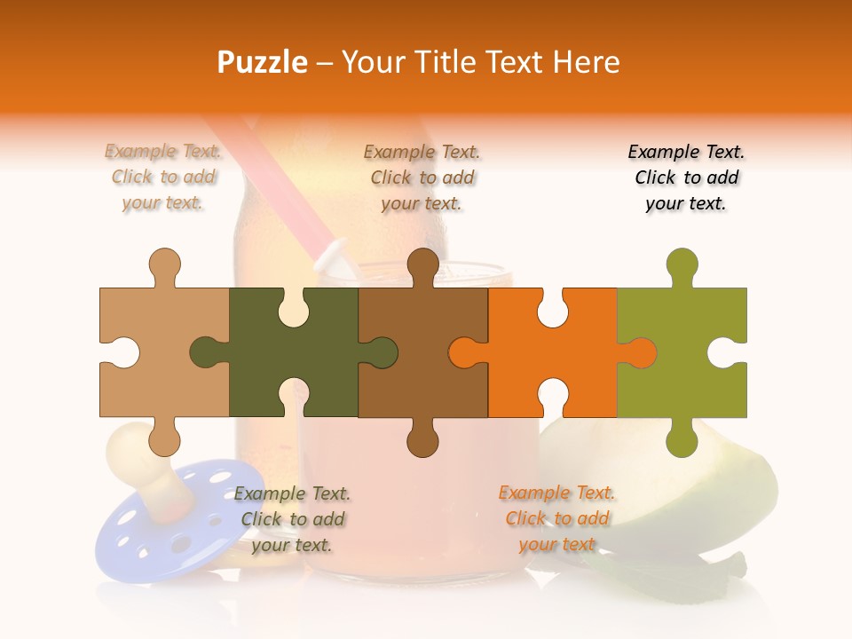 Varieties Container Dinner PowerPoint Template