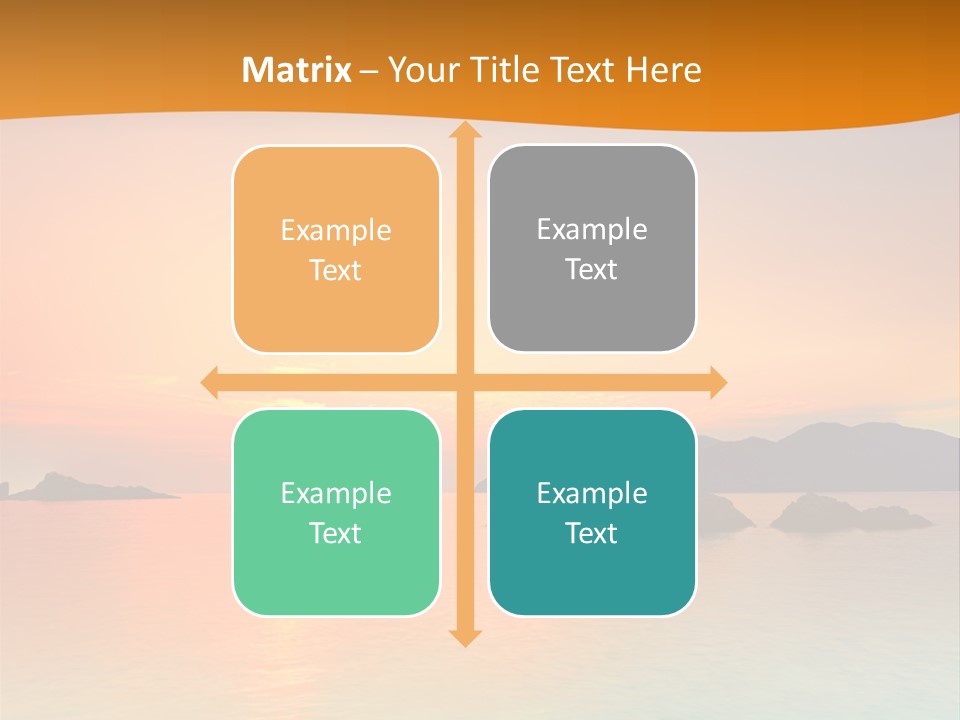 Scene Exposure Dawn PowerPoint Template
