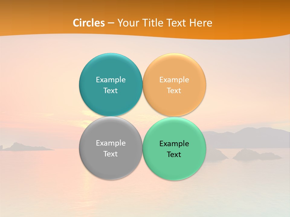 Scene Exposure Dawn PowerPoint Template