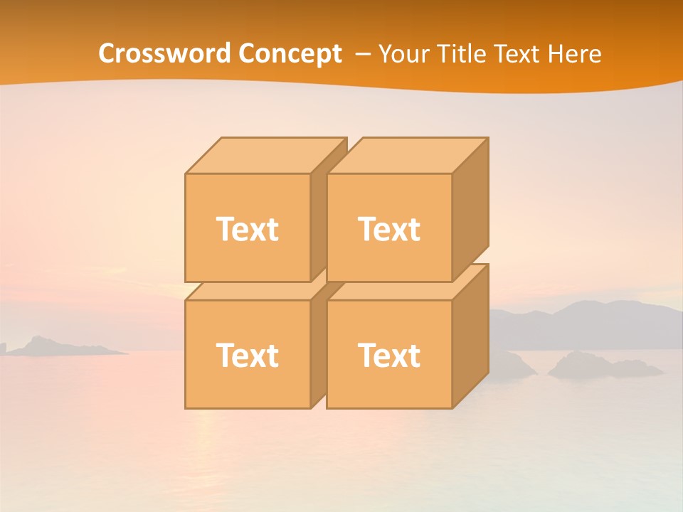 Scene Exposure Dawn PowerPoint Template