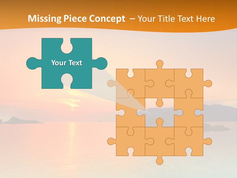 Scene Exposure Dawn PowerPoint Template