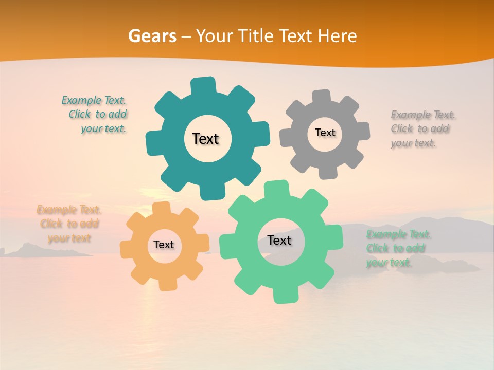 Scene Exposure Dawn PowerPoint Template