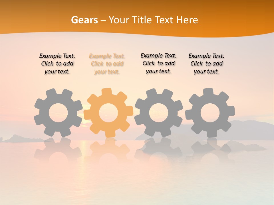 Scene Exposure Dawn PowerPoint Template