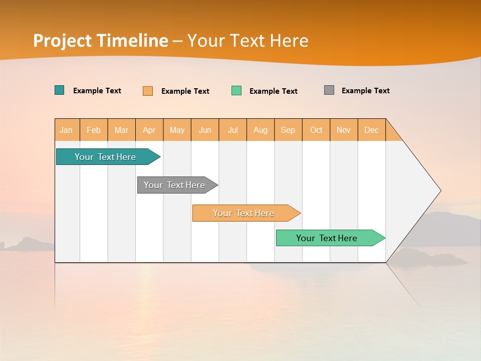 Scene Exposure Dawn PowerPoint Template