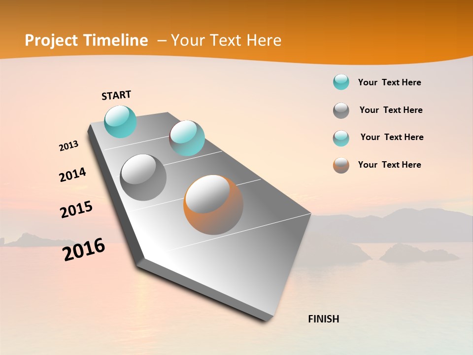 Scene Exposure Dawn PowerPoint Template
