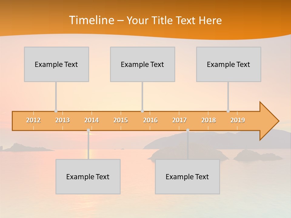 Scene Exposure Dawn PowerPoint Template