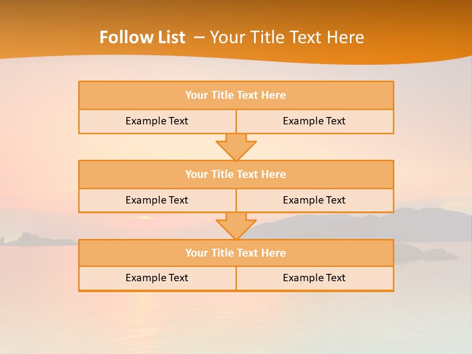 Scene Exposure Dawn PowerPoint Template