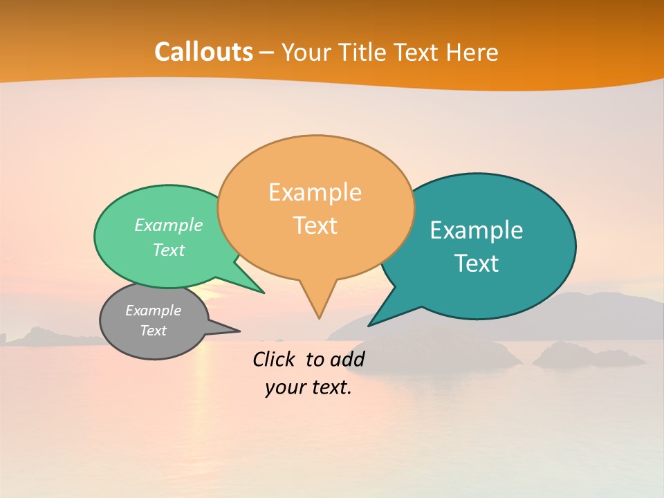 Scene Exposure Dawn PowerPoint Template