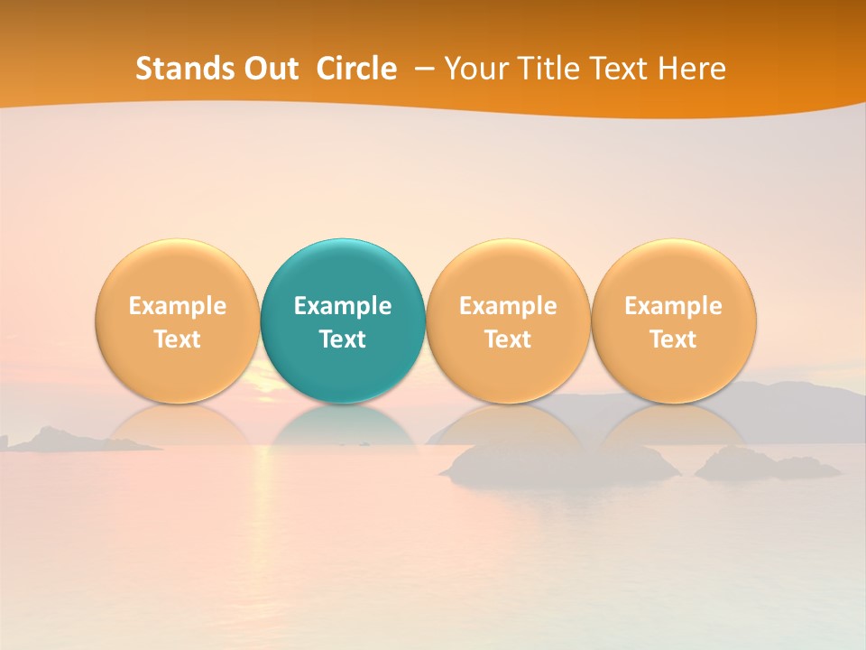 Scene Exposure Dawn PowerPoint Template