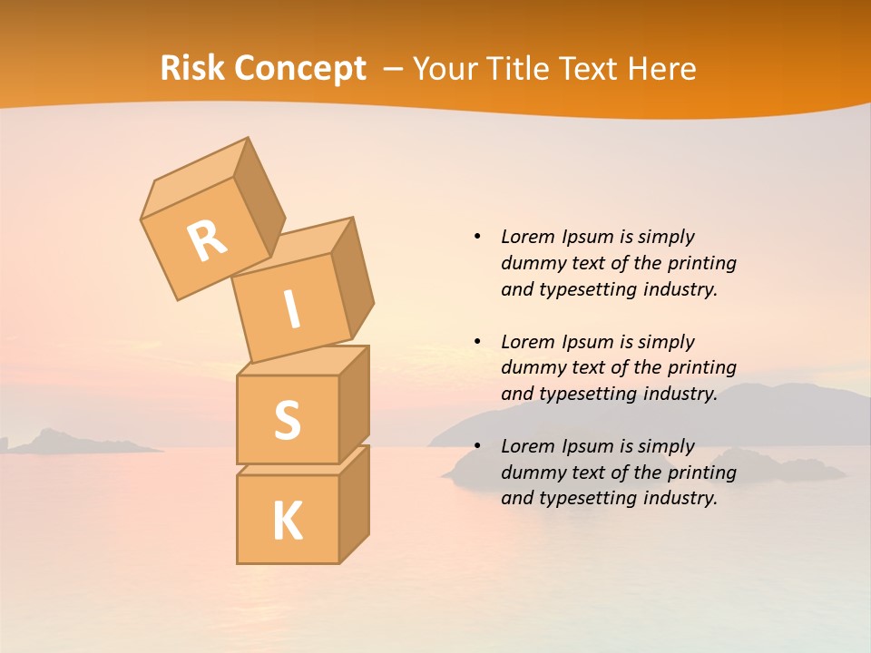 Scene Exposure Dawn PowerPoint Template