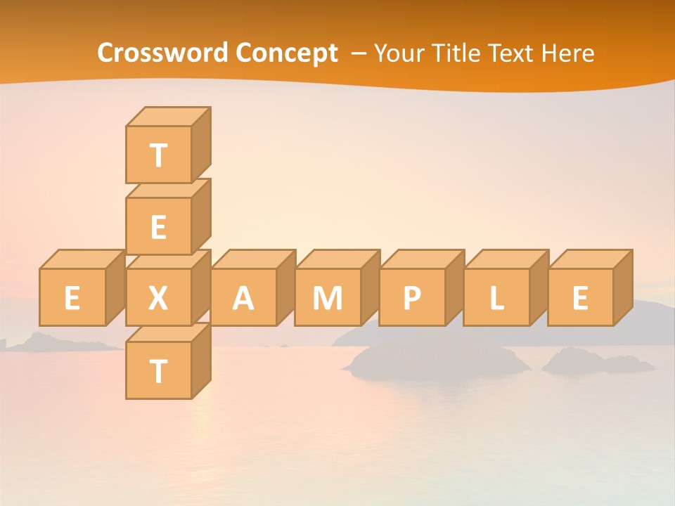 Scene Exposure Dawn PowerPoint Template