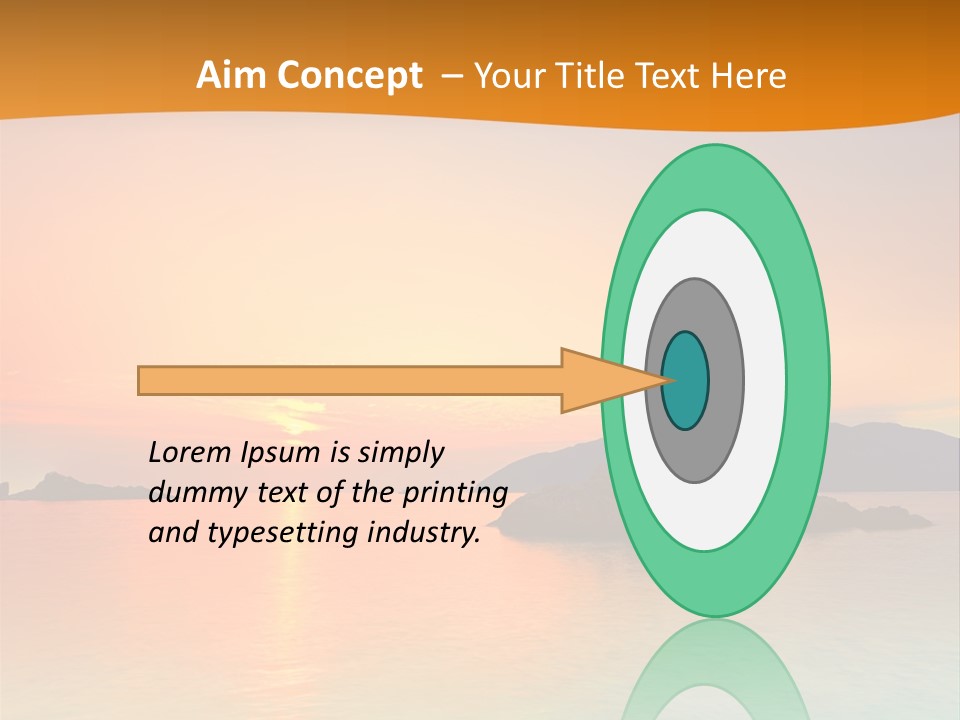 Scene Exposure Dawn PowerPoint Template