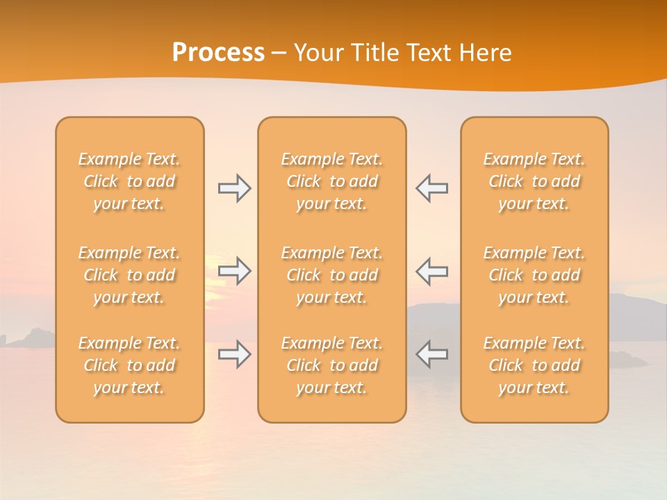 Scene Exposure Dawn PowerPoint Template