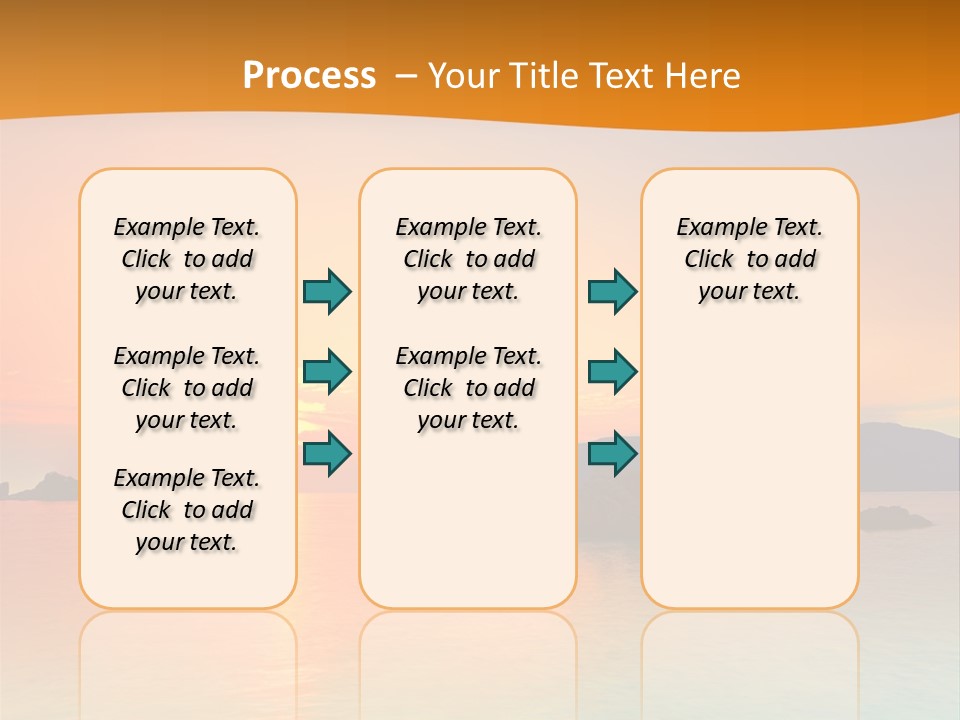 Scene Exposure Dawn PowerPoint Template