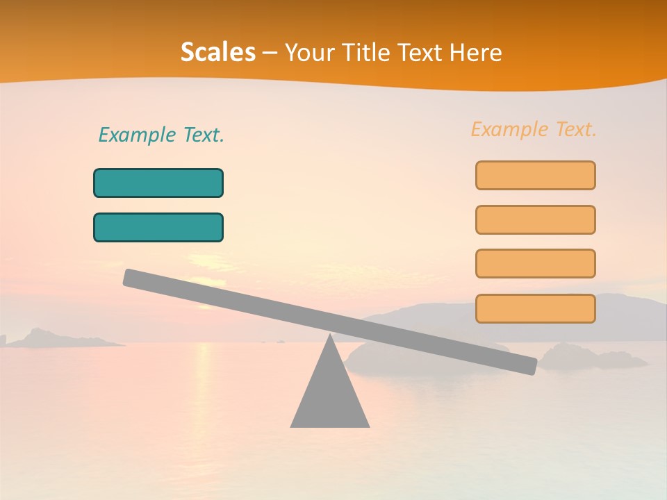 Scene Exposure Dawn PowerPoint Template