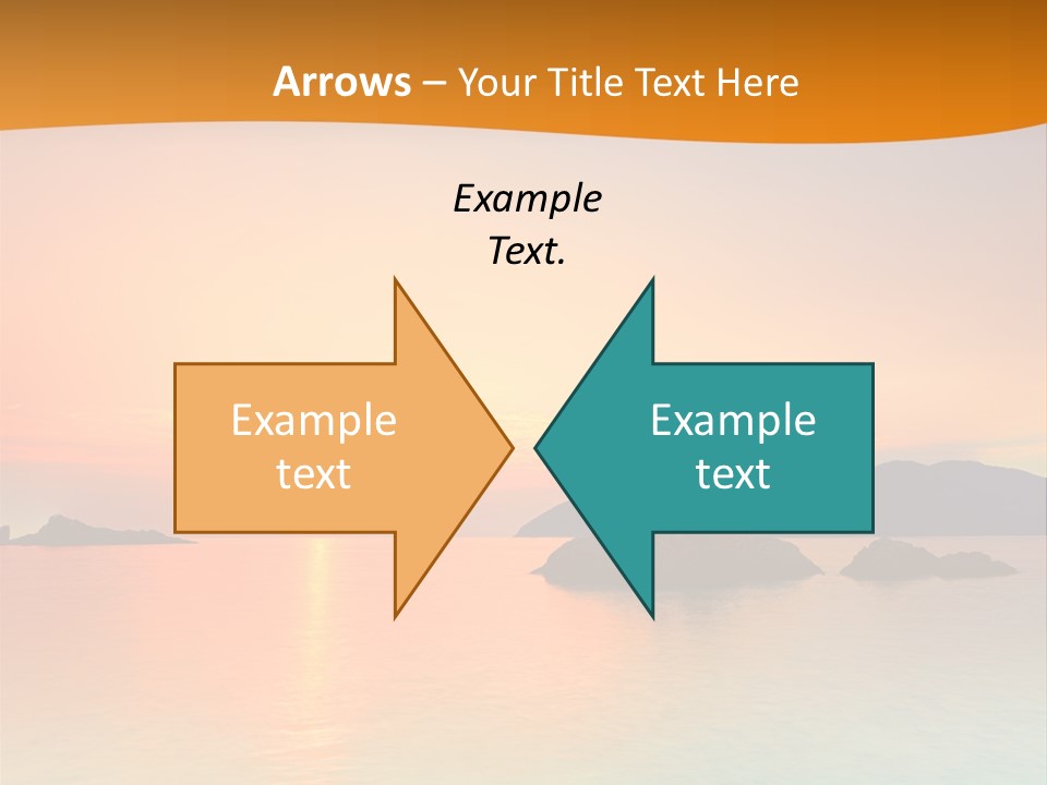 Scene Exposure Dawn PowerPoint Template