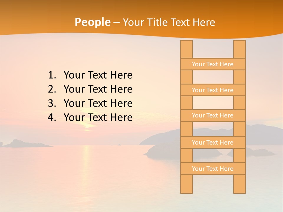Scene Exposure Dawn PowerPoint Template