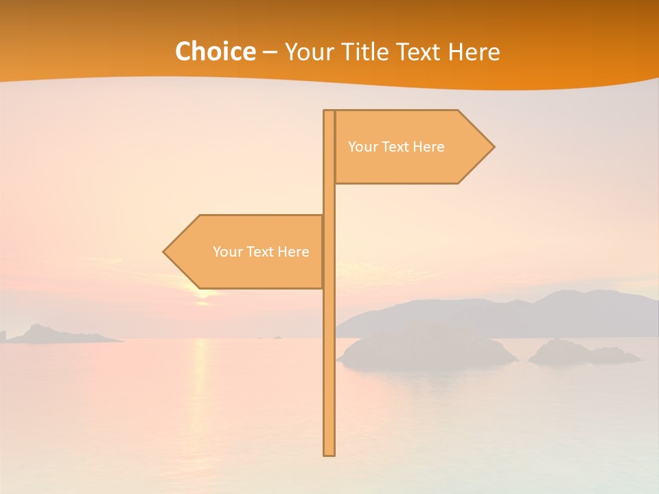 Scene Exposure Dawn PowerPoint Template