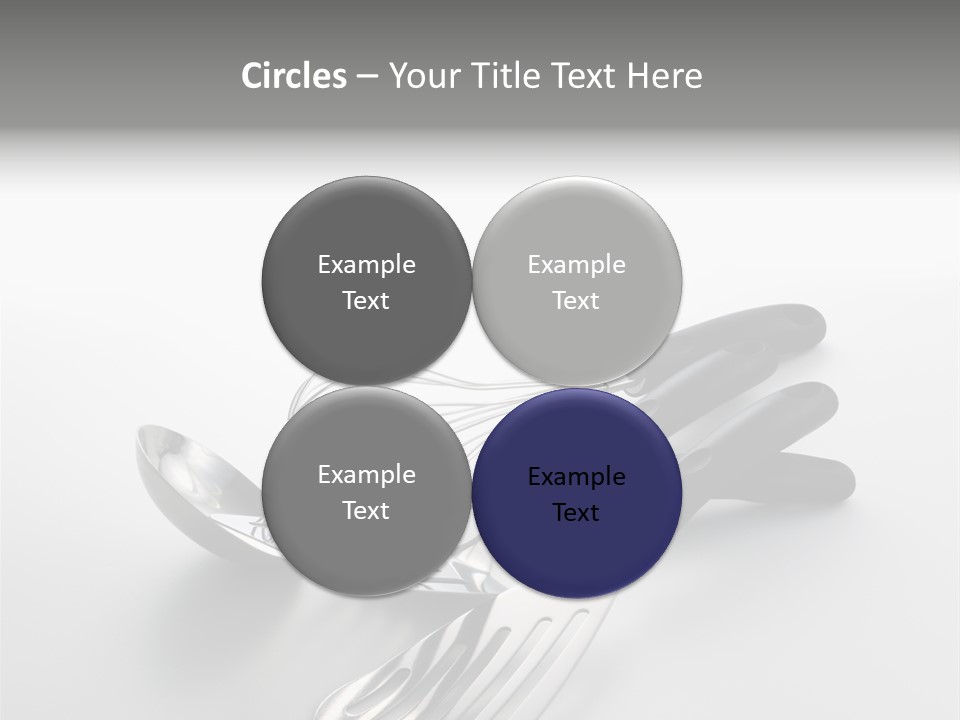 Spatula Home Chrome PowerPoint Template