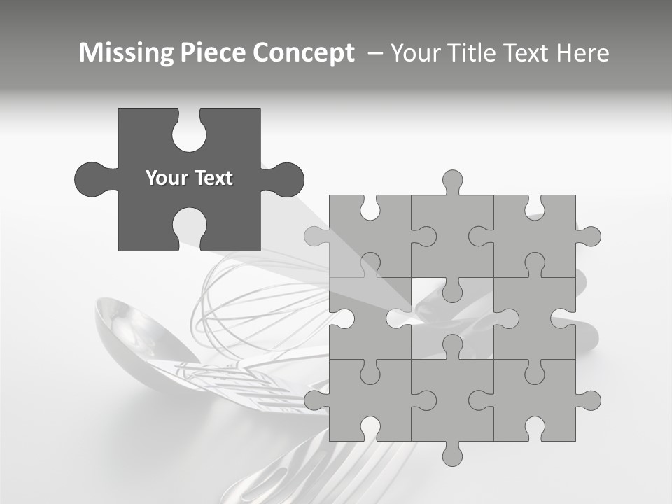 Spatula Home Chrome PowerPoint Template