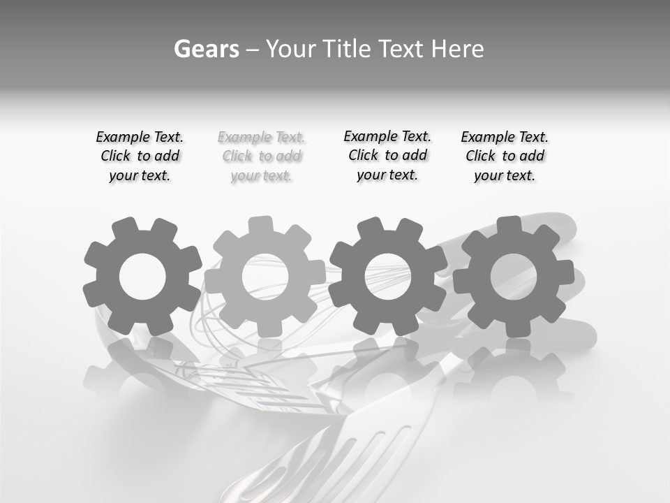 Spatula Home Chrome PowerPoint Template