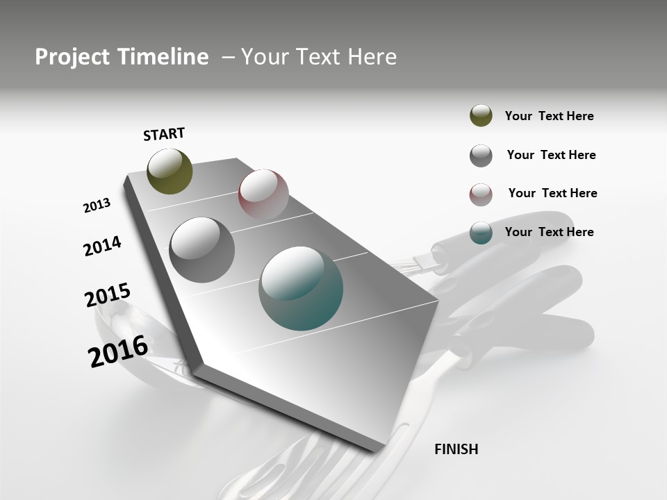 Spatula Home Chrome PowerPoint Template