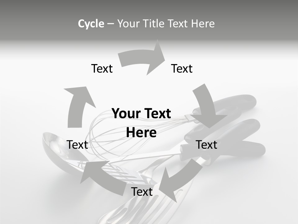 Spatula Home Chrome PowerPoint Template