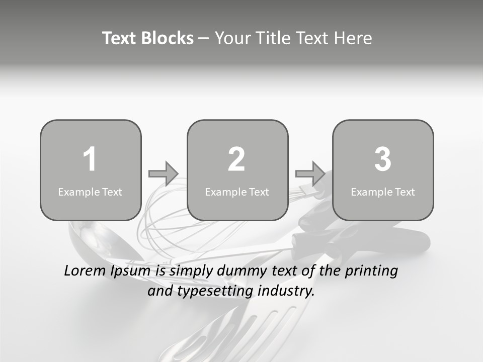 Spatula Home Chrome PowerPoint Template