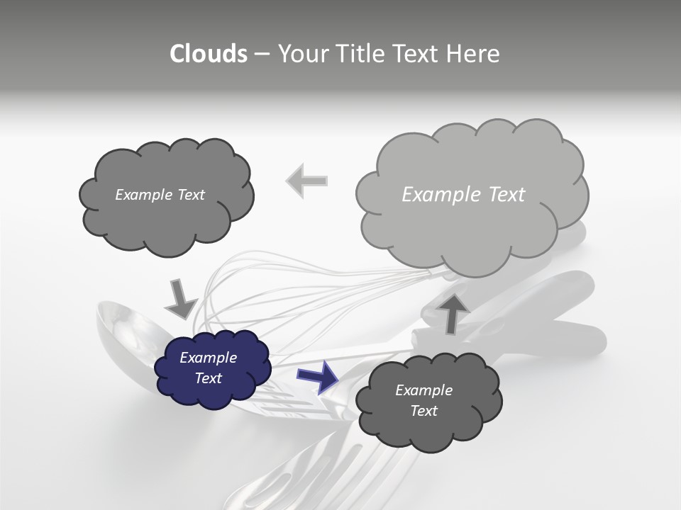 Spatula Home Chrome PowerPoint Template