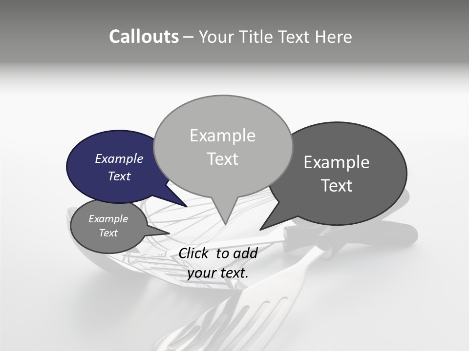 Spatula Home Chrome PowerPoint Template