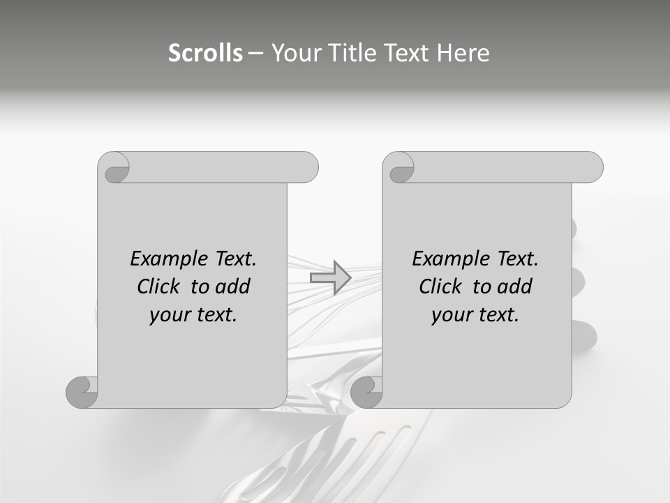 Spatula Home Chrome PowerPoint Template