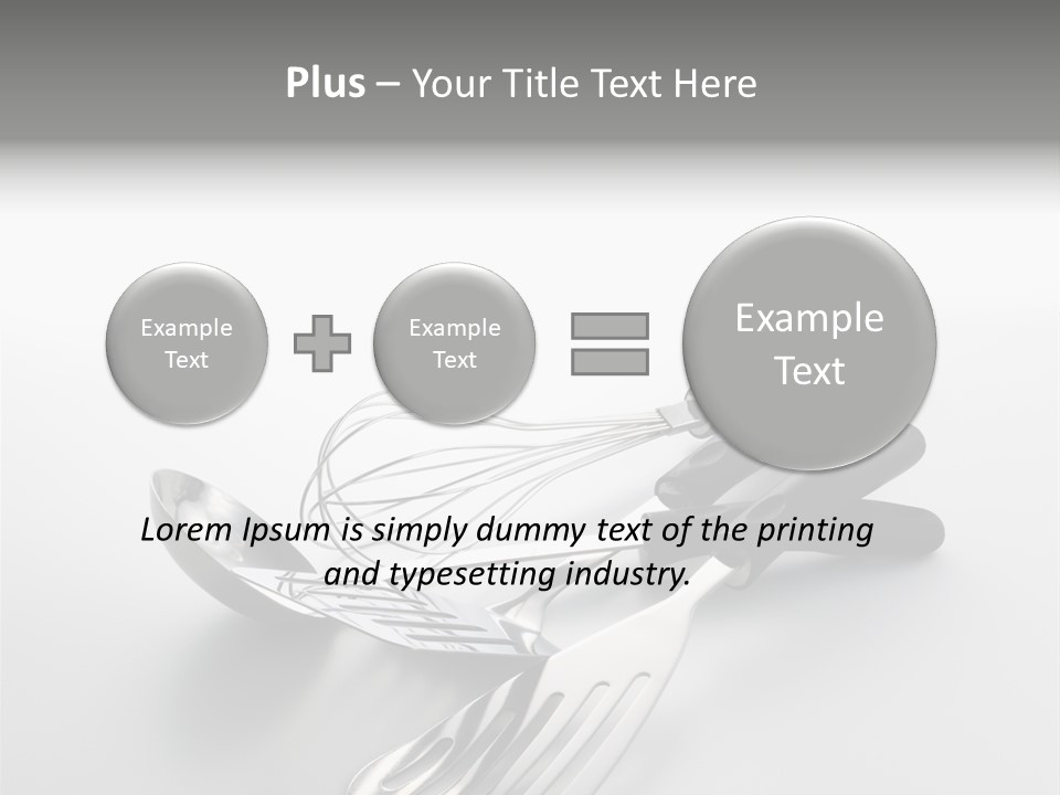 Spatula Home Chrome PowerPoint Template