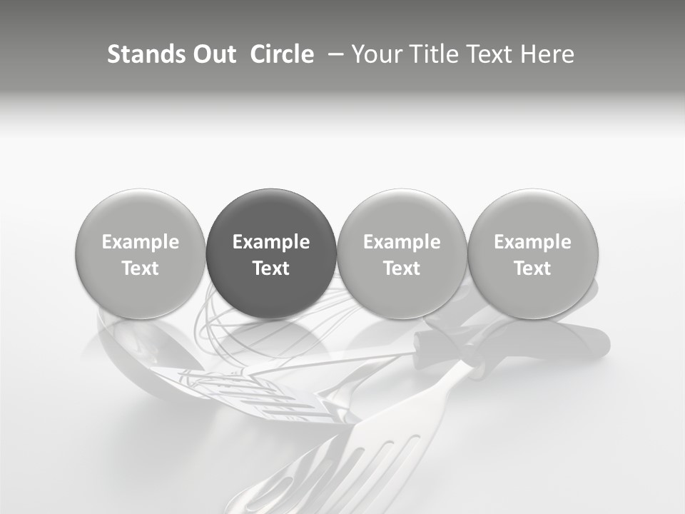 Spatula Home Chrome PowerPoint Template