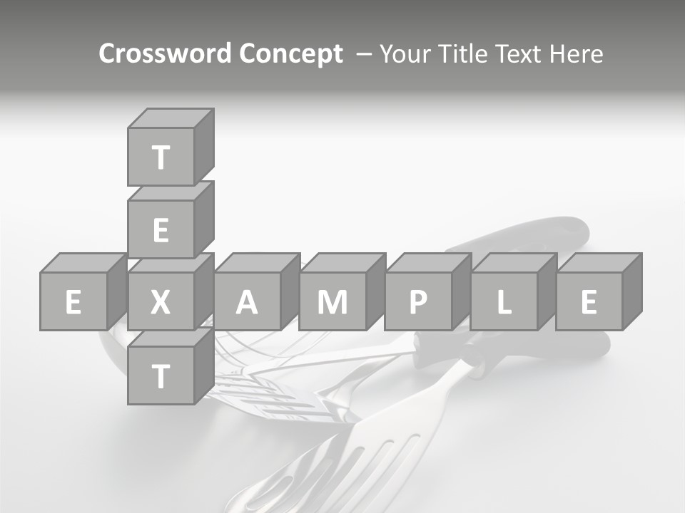 Spatula Home Chrome PowerPoint Template