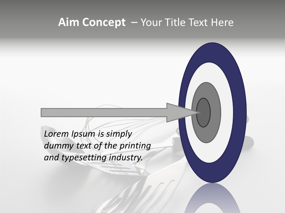 Spatula Home Chrome PowerPoint Template