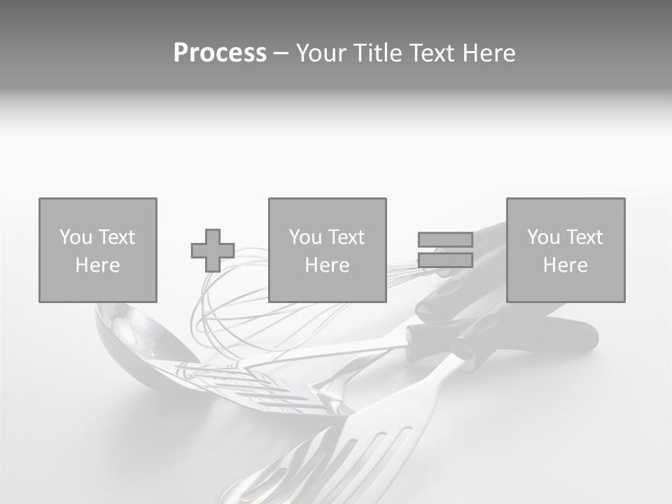 Spatula Home Chrome PowerPoint Template