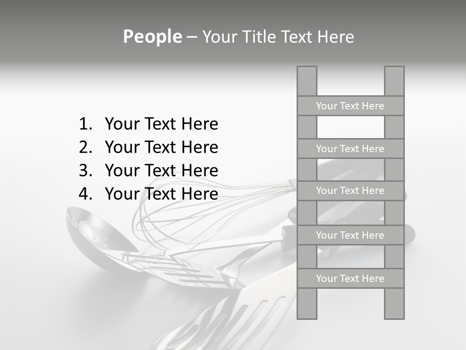 Spatula Home Chrome PowerPoint Template