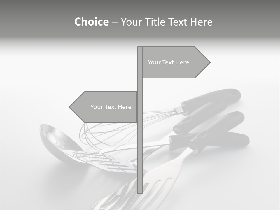 Spatula Home Chrome PowerPoint Template