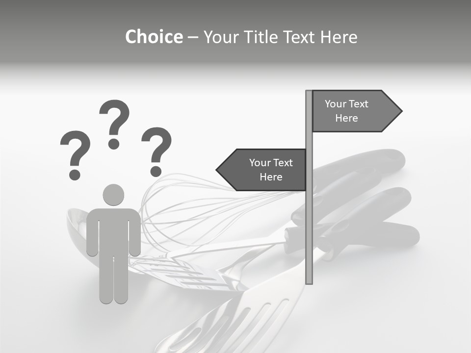 Spatula Home Chrome PowerPoint Template