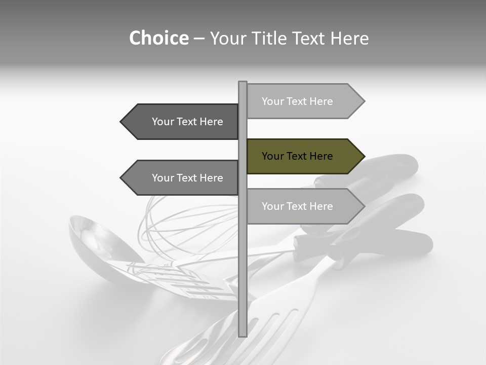 Spatula Home Chrome PowerPoint Template