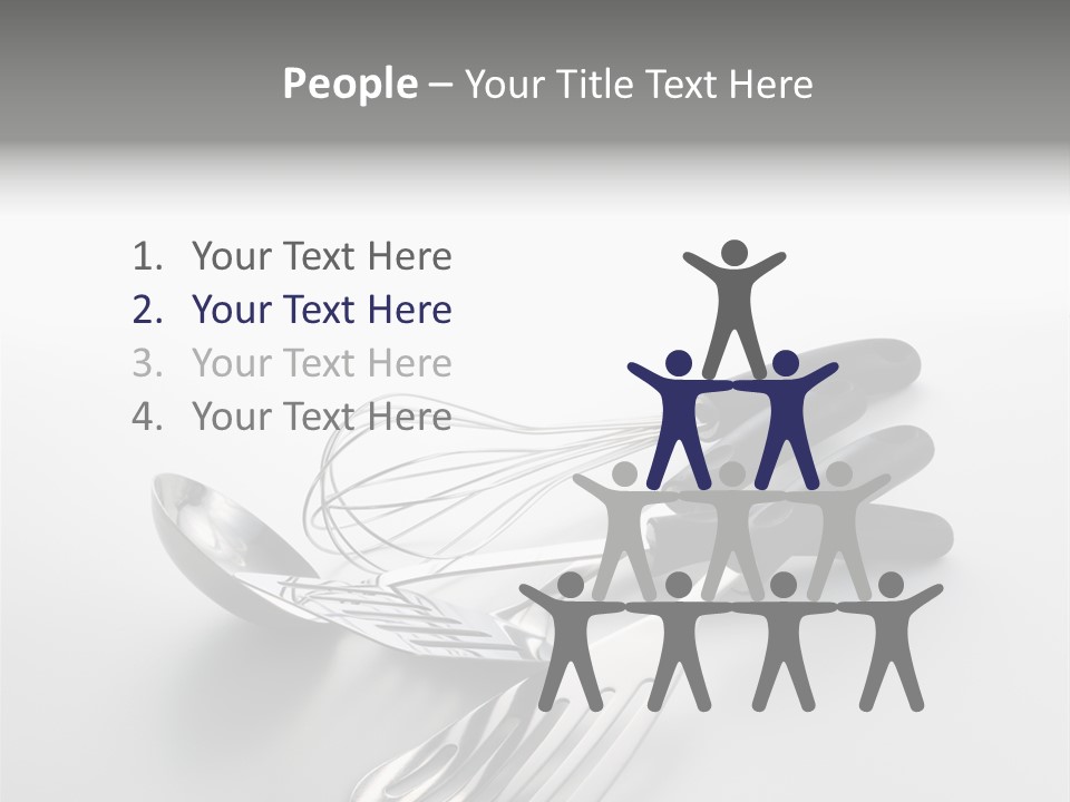 Spatula Home Chrome PowerPoint Template