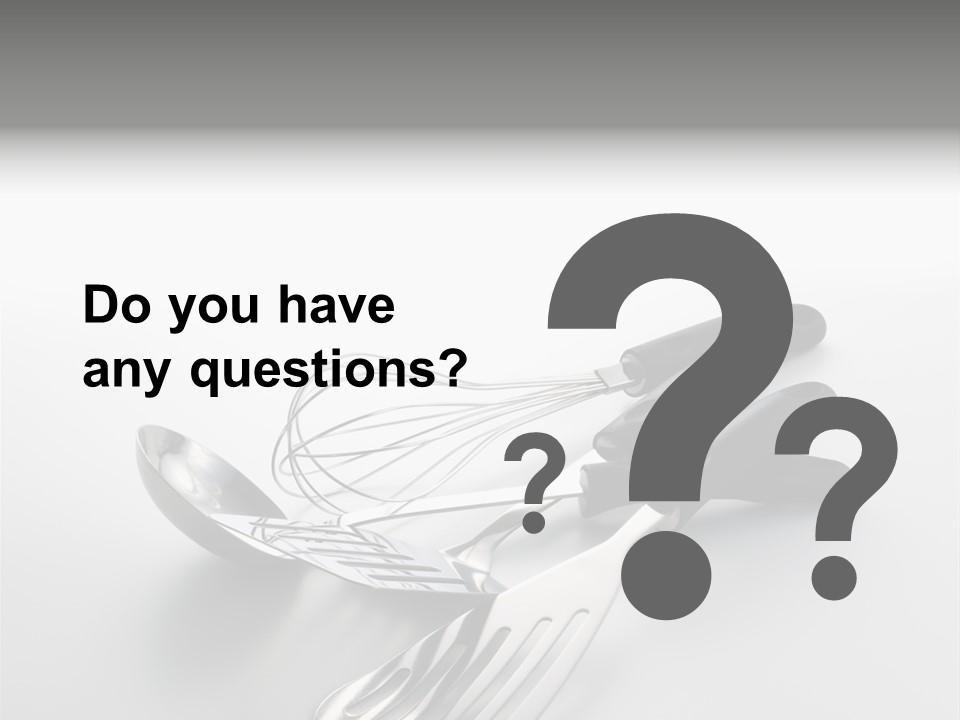 Spatula Home Chrome PowerPoint Template