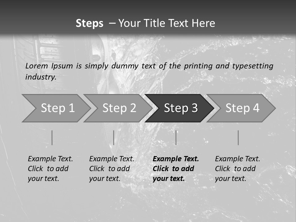 Nobody Speed Performance PowerPoint Template