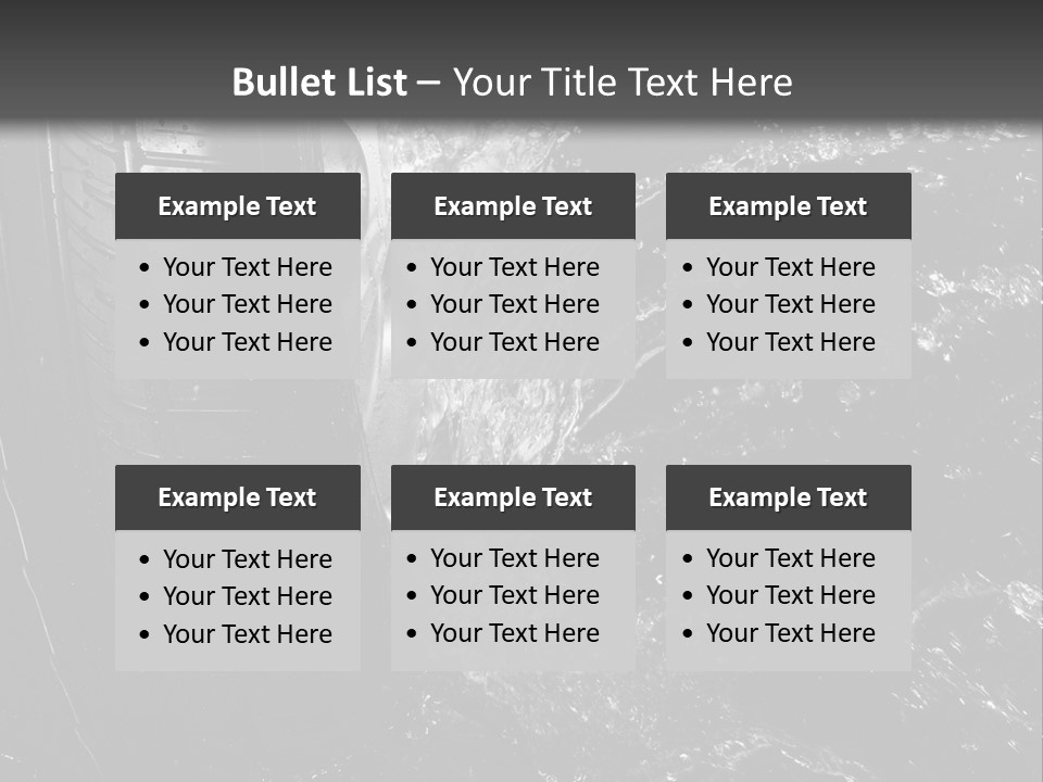 Nobody Speed Performance PowerPoint Template