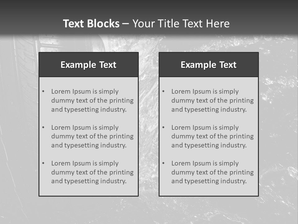 Nobody Speed Performance PowerPoint Template