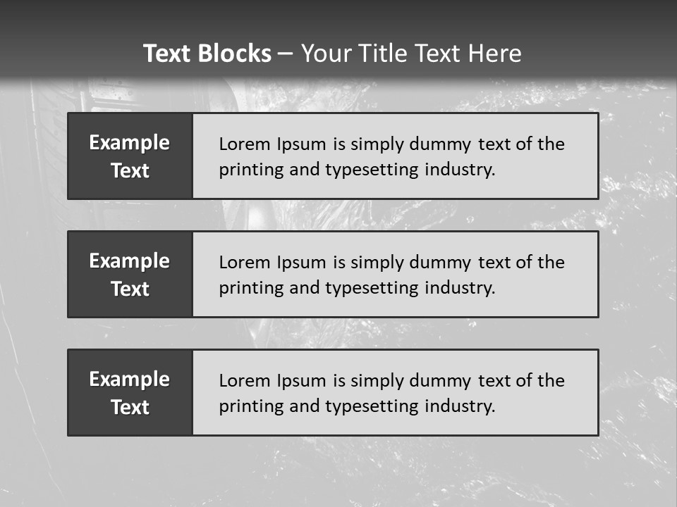 Nobody Speed Performance PowerPoint Template